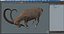 Alpine Ibex with Large Horns 3D