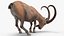 Alpine Ibex with Large Horns 3D