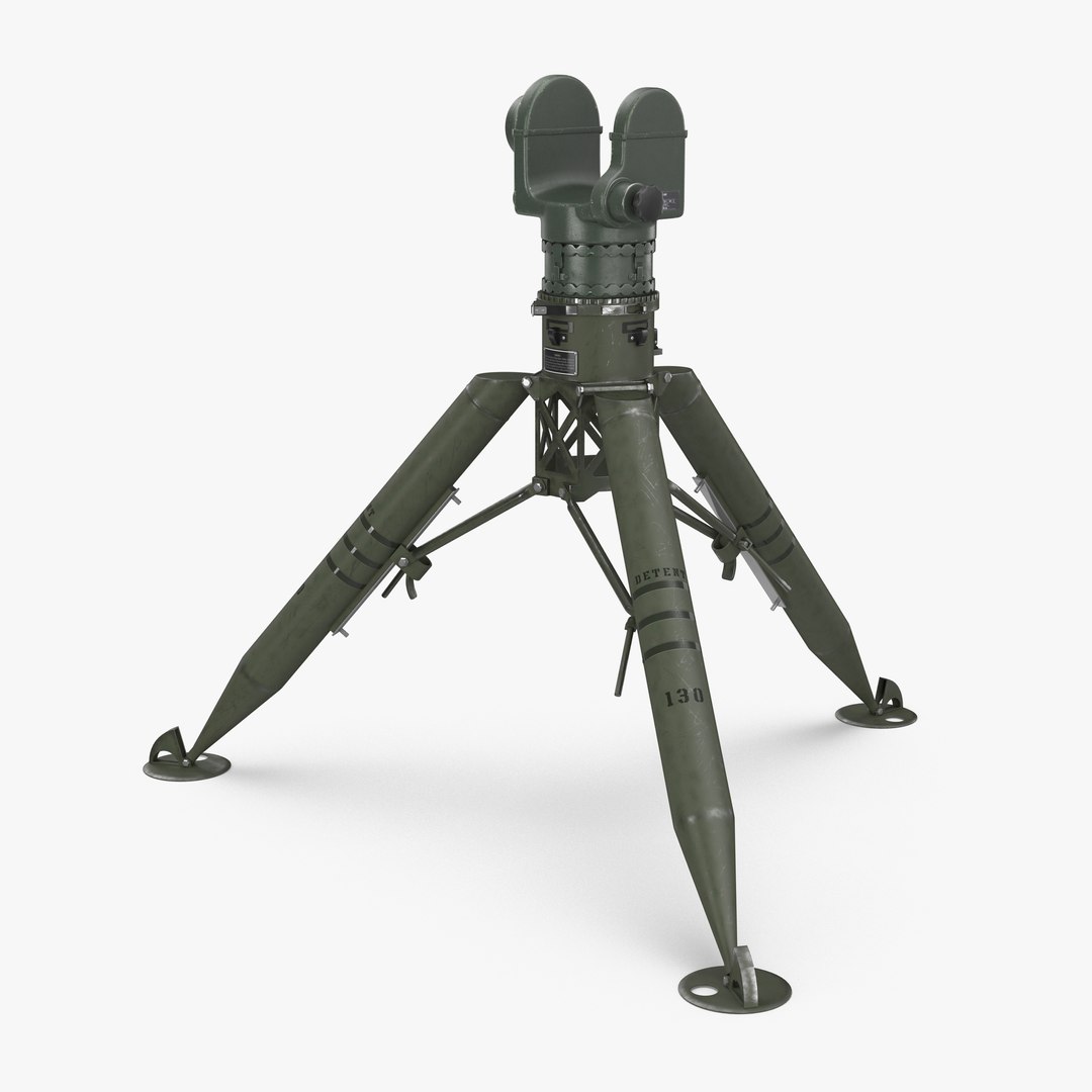 Tripod for TOW Missile 3D Model 3D model preview