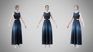 3D Dress 31 Digital Horizon Weave v3