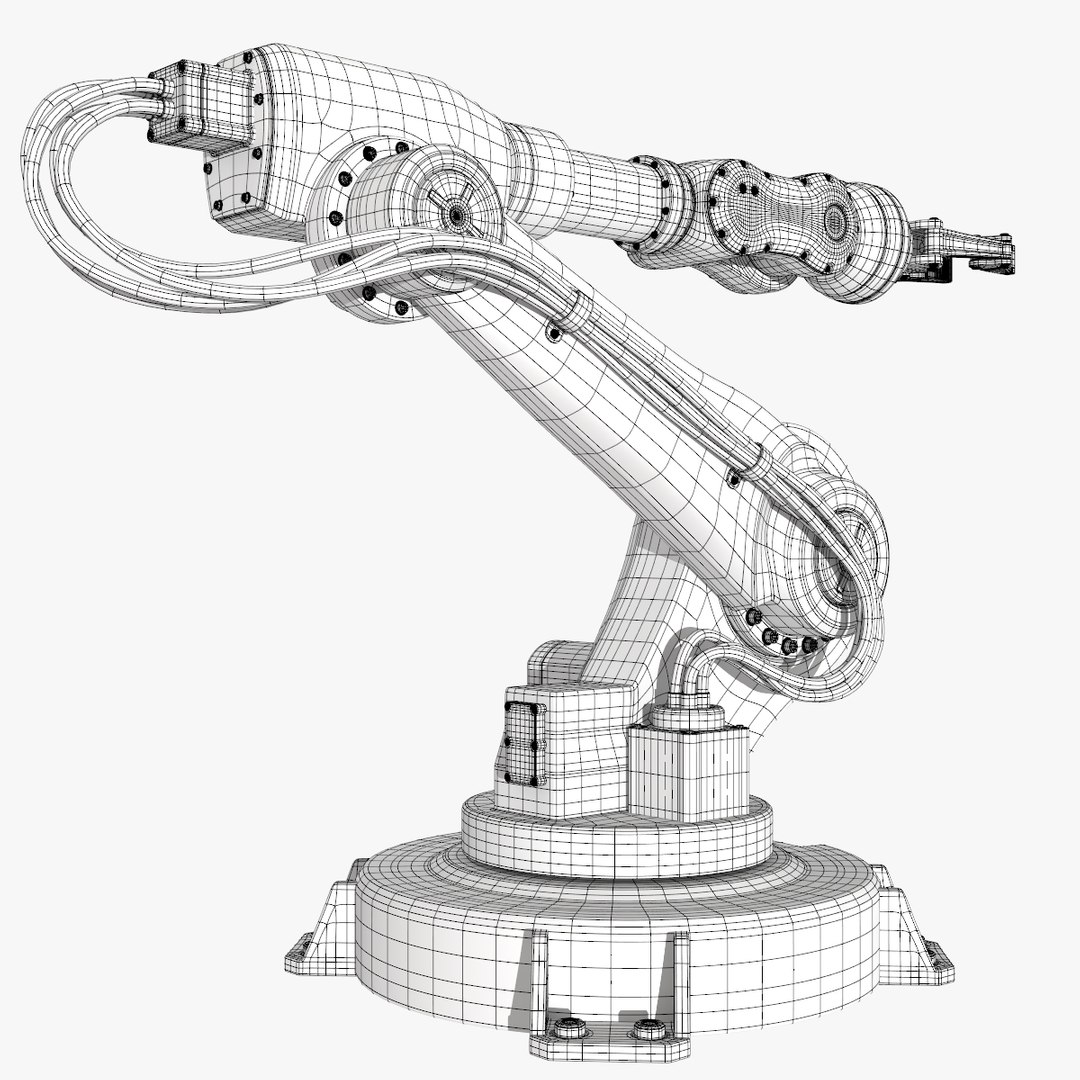 Industrial Robot Technology Drawing Stock Illustration - Download Image Now  - Robotic Arm, Drawing - Art Product, Industry - iStock