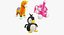 Set de juguetes de peluche V2