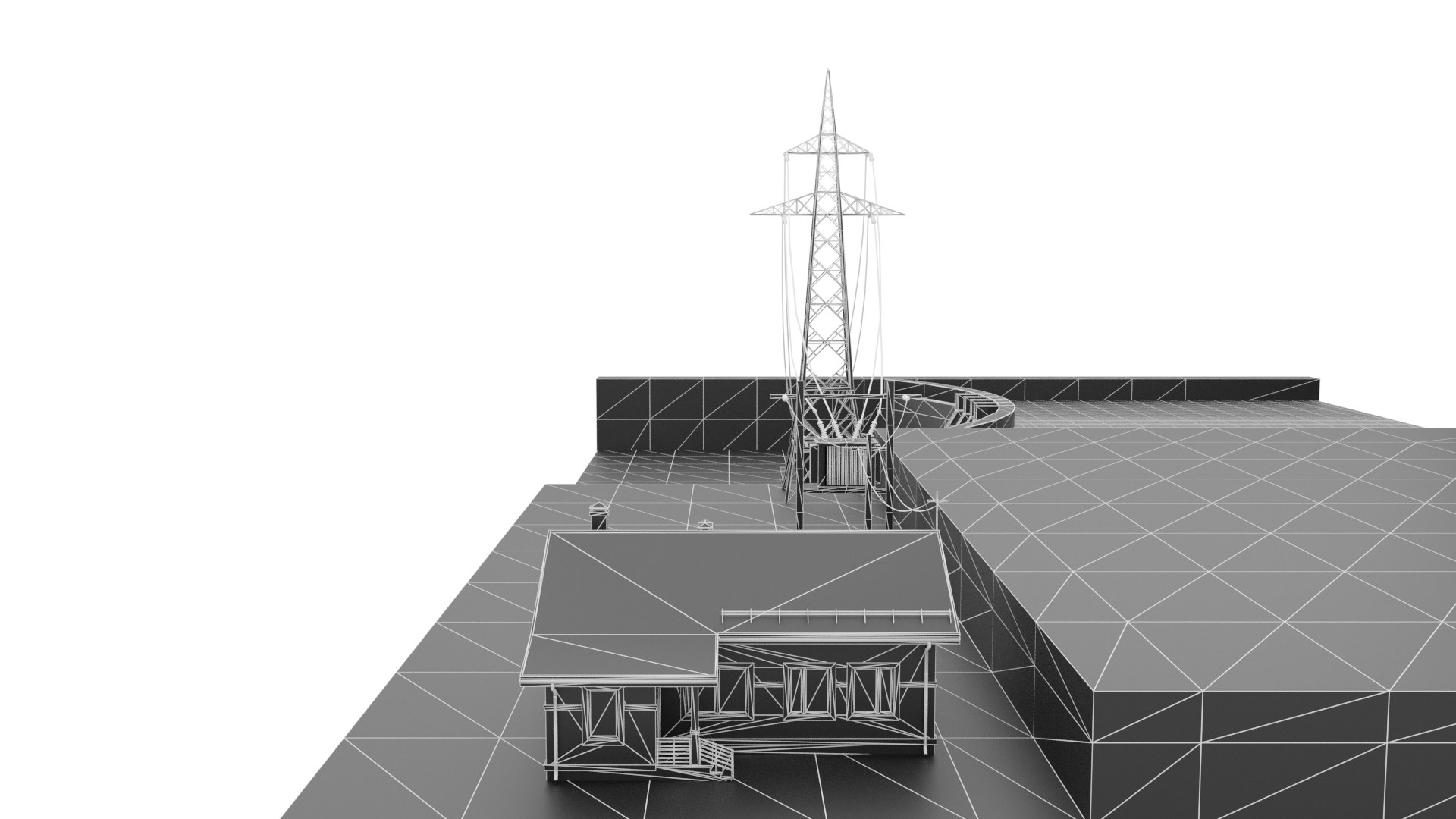 3D Water Dam Electricity Education 3d Model Model - TurboSquid 2249723