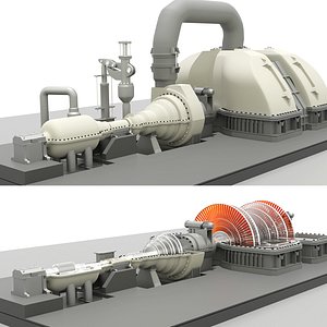 Steam Turbine Generator Full Detailed