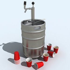 3ds keg cups tap