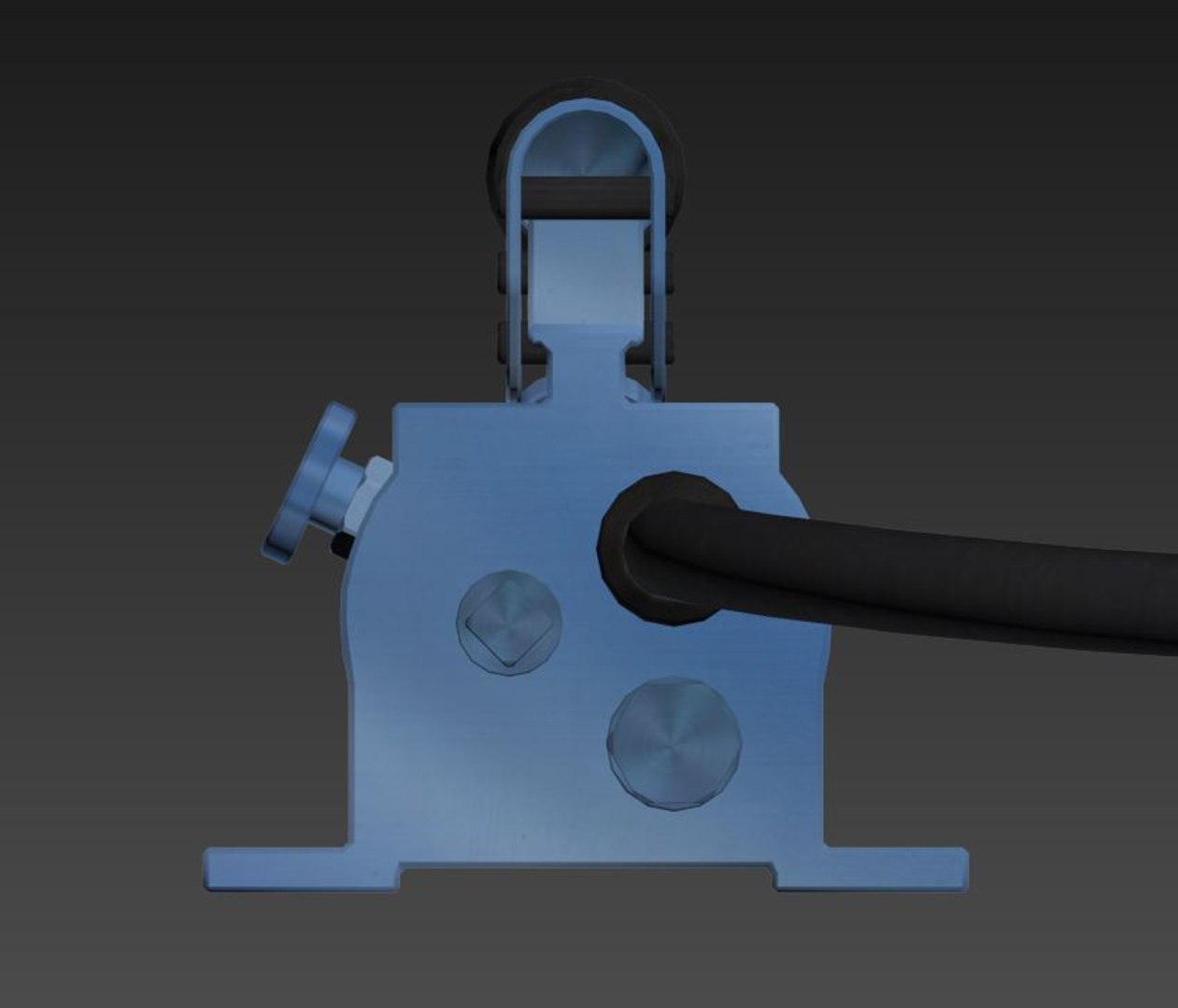 Hydraulic Hand Pump 3d Model