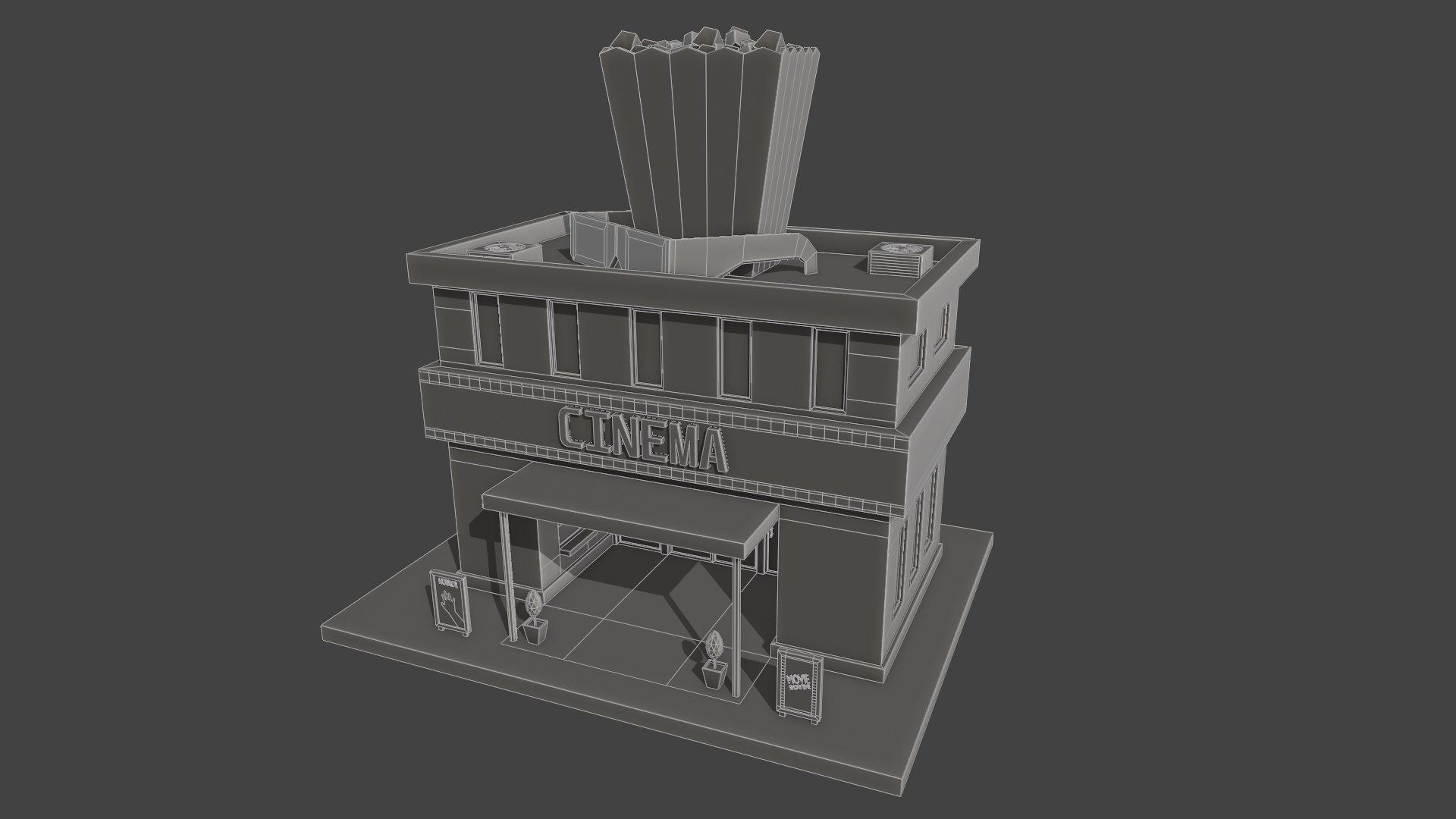 3D Low Poly Cinema model https://p.turbosquid.com/ts-thumb/xh/T1qJY9/RM/cinema_wire01/jpg/1732130687/1920x1080/fit_q87/f0e1ebf875ad1a11904f7b68a42f672253c6e280/cinema_wire01.jpg