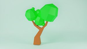 Low Poly Tree  - Game Ready