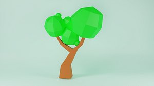 Low Poly Tree - Game Ready