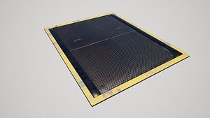 Industrial Utility Manhole Cover 3D model