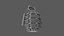 3D model Green Hand Grenade