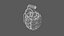 3D model Green Hand Grenade