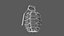 3D model Green Hand Grenade