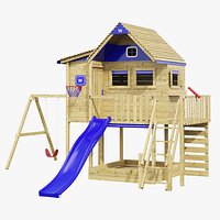 Tower playhouse Wickey Smart BlueHouse