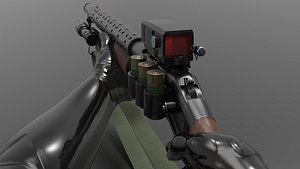Winchester Model 1897 Shotgun Fps - Tps