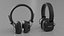 Marshall Headphones Black Rigged
