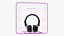 Marshall Headphones Black Rigged