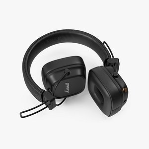 Marshall Headphones Black Rigged