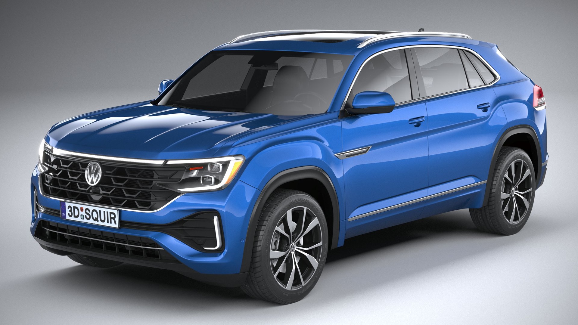 3D Volkswagen Atlas Cross Sport 2024 TurboSquid 2039603