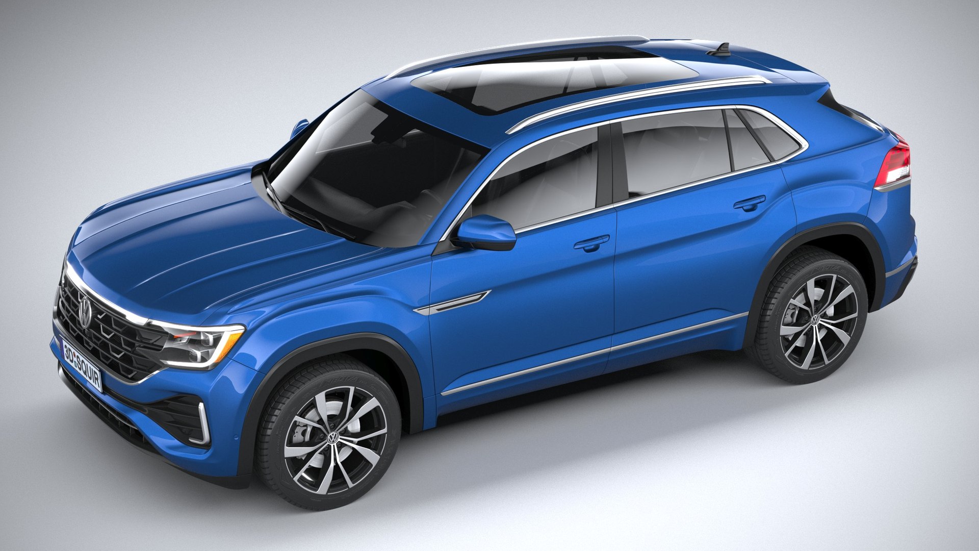 3D Volkswagen Atlas Cross Sport 2024 TurboSquid 2039603