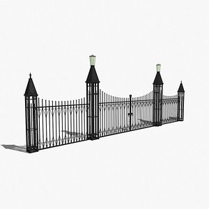 max wrought iron fence gate