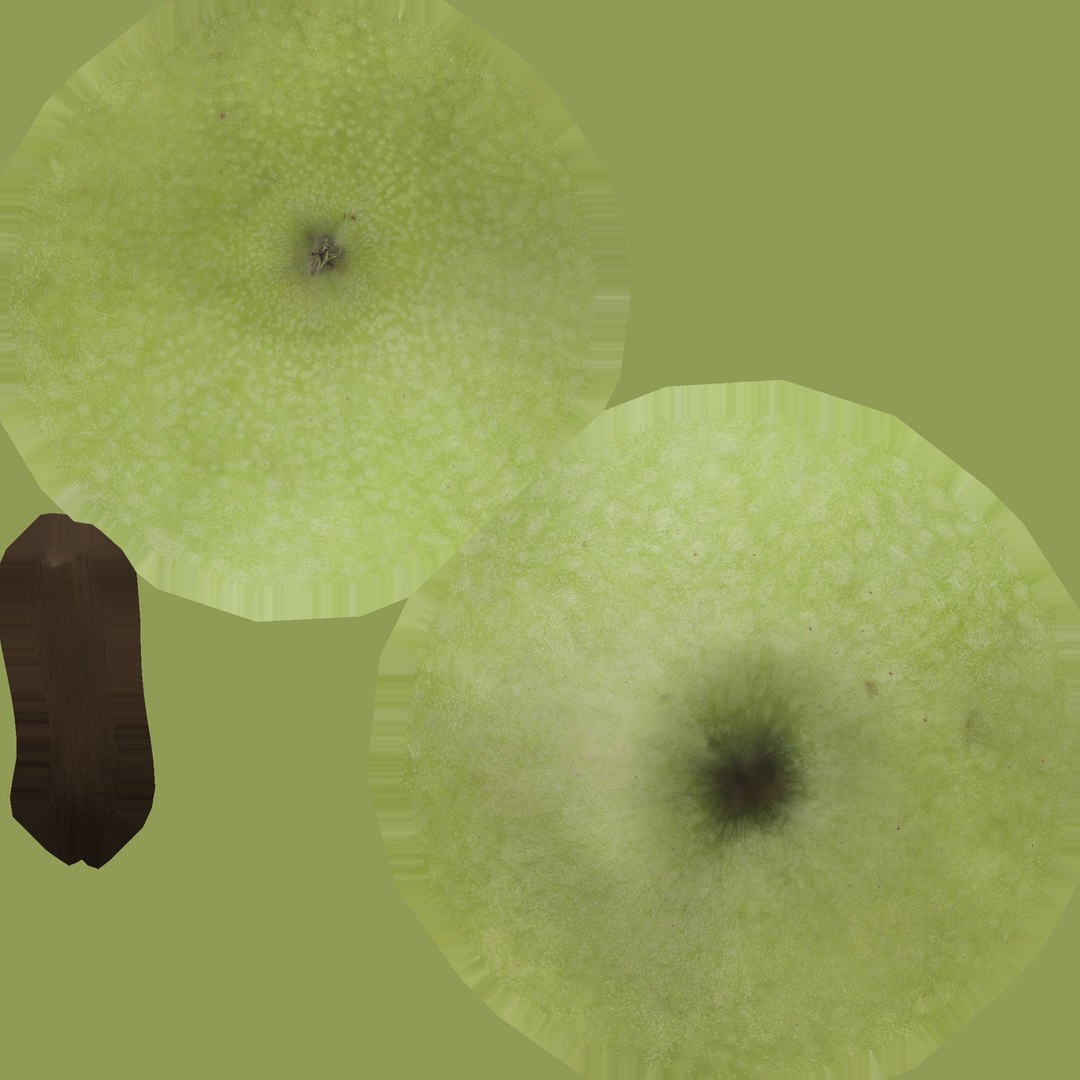 3d model crate apples