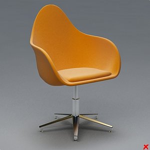 chair office 3d dxf