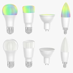Smart LED Light Bulb Set