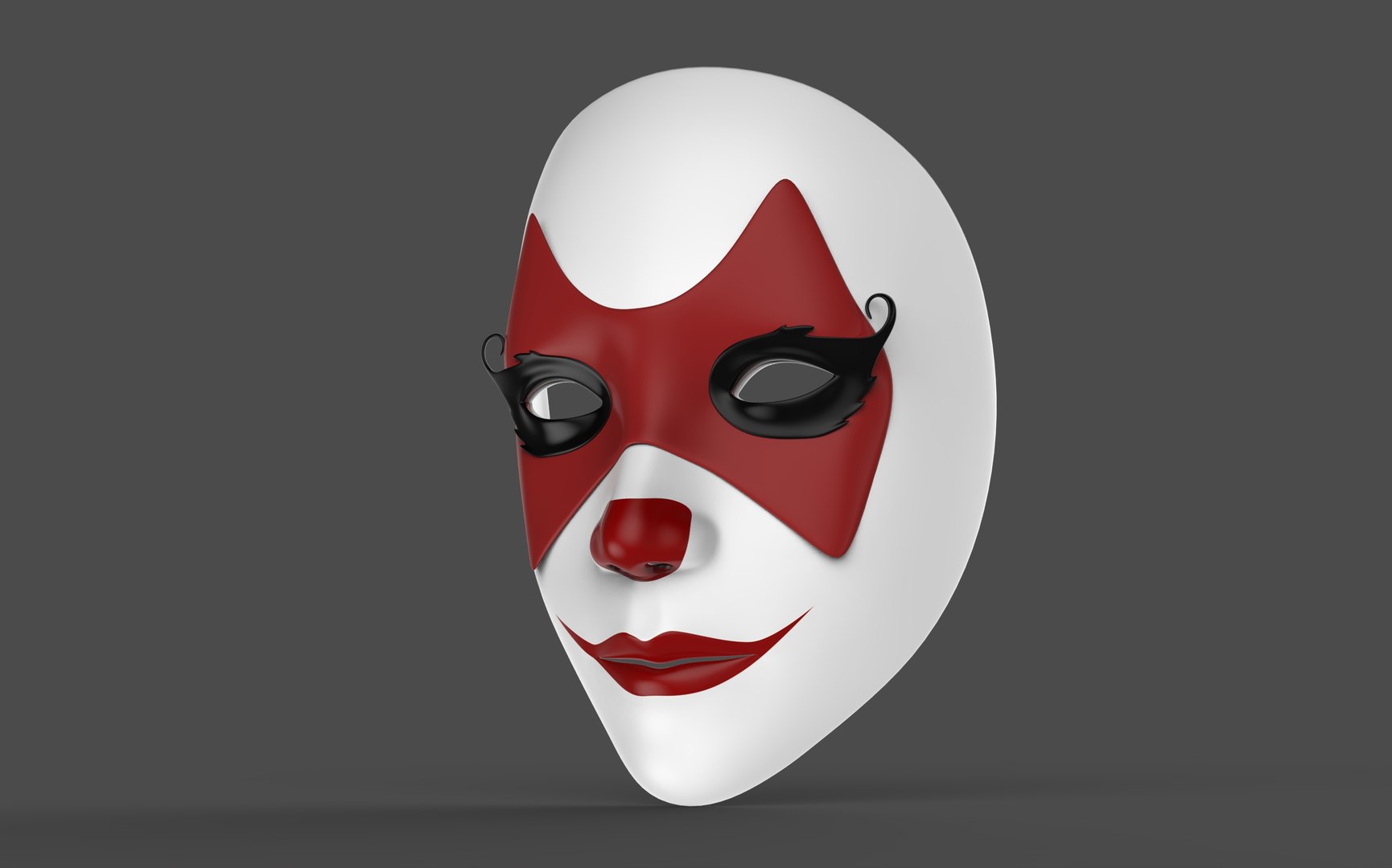 Mask Clown 3D Model TurboSquid 2069098