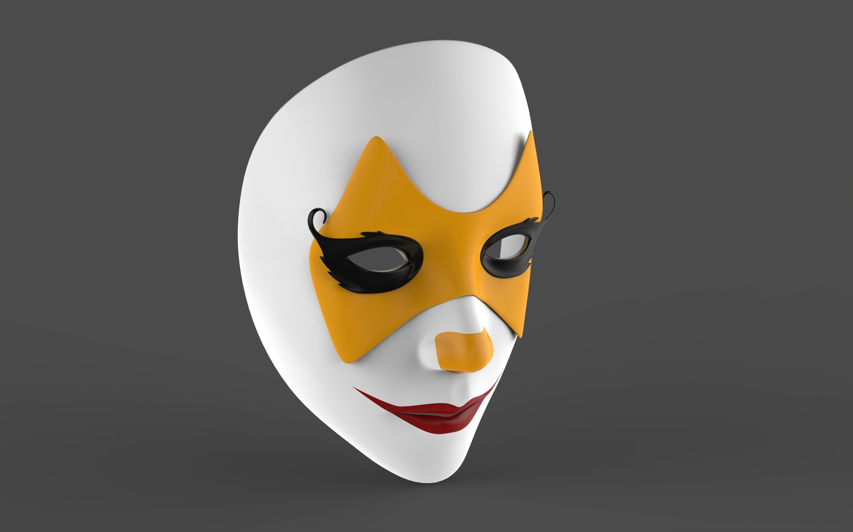 Mask Clown 3D Model TurboSquid 2069098