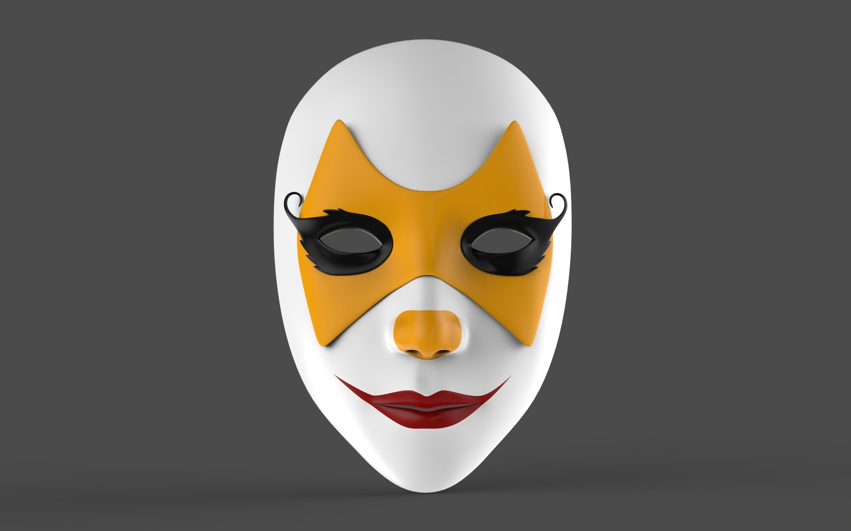 Mask Clown 3D Model TurboSquid 2069098
