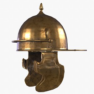 Roman legionary helmet - Hagenau 3D
