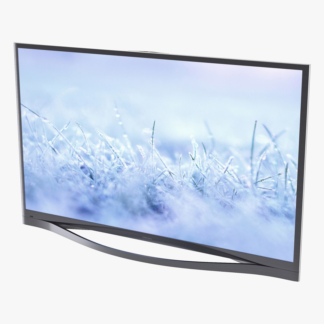 Samsung Plasma F8500 Series Smart TV 60 inch 3D Model 3D model preview