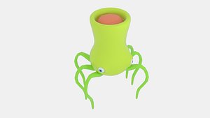 obj spider pitcher alien