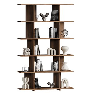 bookcase 017 3D model