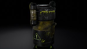 Corrosive Grenade 3D model
