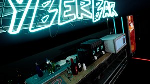 Cyberpunk Bar 3D model