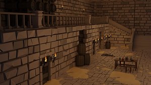 3D dungeon set
