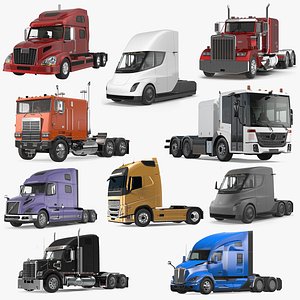 3D Trucks Collection 7