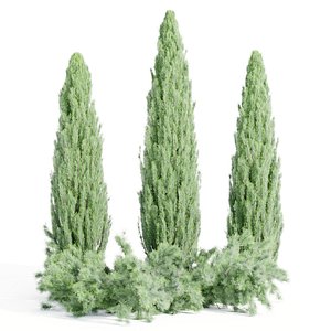 outdoor junipers collection vol 99-Blender-3dmodel