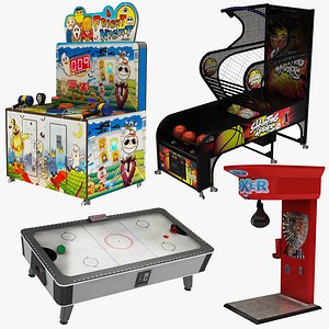arcade machine 4 1 3D model