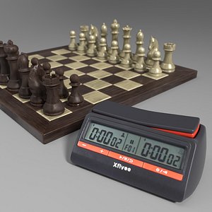 3D Chess Clock