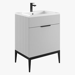 Cabinet Metropolitan with 1 drawer 3D model