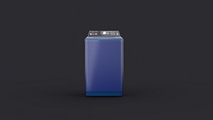 3D Washing Machine model