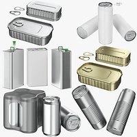 Collection Aluminum Cans 01