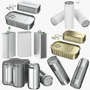 Collection Aluminum Cans 01