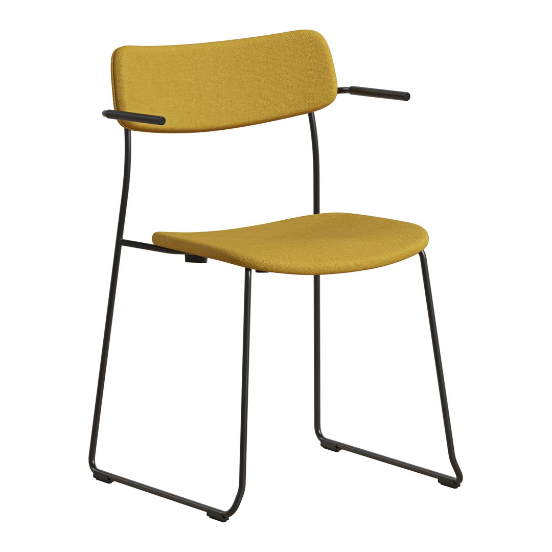 3D model Ella Chair with Sled Base Short Armrest Upholstered by Martela https://p.turbosquid.com/ts-thumb/xi/dVTlOY/Ff/cam06yellow/jpg/1750697096/1920x1080/fit_q87/7b538080f7c9407aab00c607950b77939761f4e9/cam06yellow.jpg