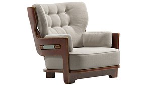 Guillerme Chambron Lounge Chair Denis