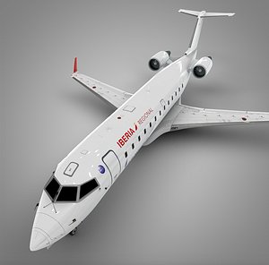 air nostrum bombardier crj 3D