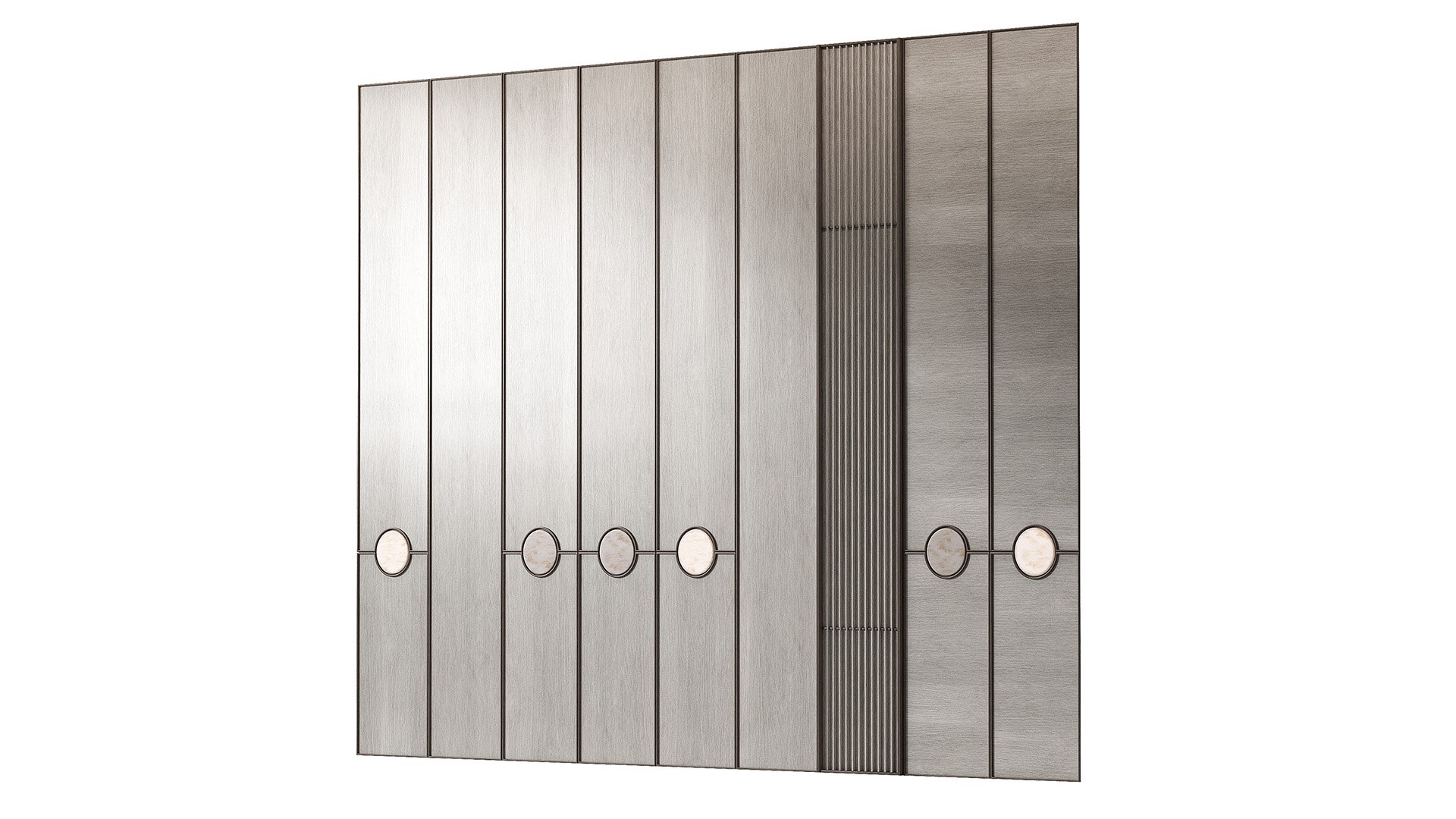 Modular Wall Panels 3 Wood Color Options 3D Model - TurboSquid 2252431
